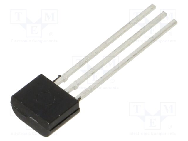 Transistor: PNP; bipolar; 60V; 4A; 1.2W; TO92