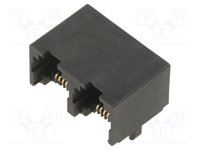 Modjack RA LoPro 50AU Inv Dual Port 6/6
