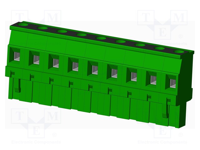 Connector: pluggable terminal block; plug; female; angled 90°
