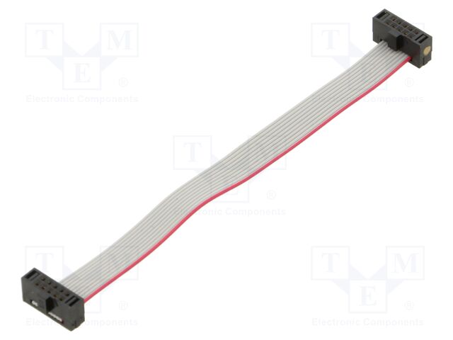 Ribbon cable with IDC connectors; Tape ph: 0.64mm; 83.82mm
