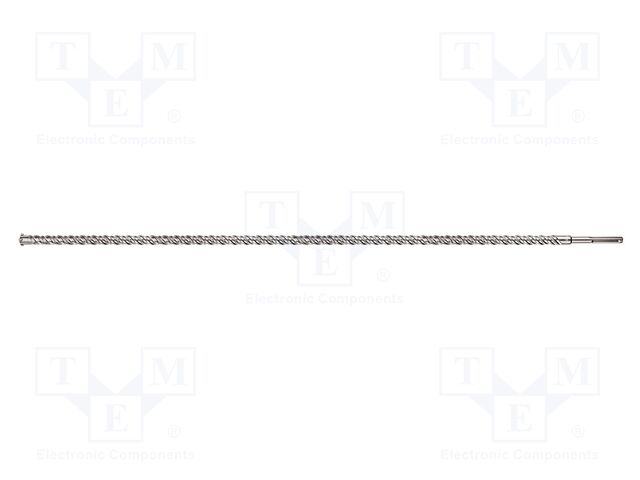 Drill bit; for concrete; Ø: 32mm; L: 1200mm; cemented carbide