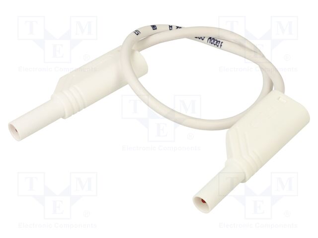 Test lead; 32A; banana plug with axial socket 4mm,both sides