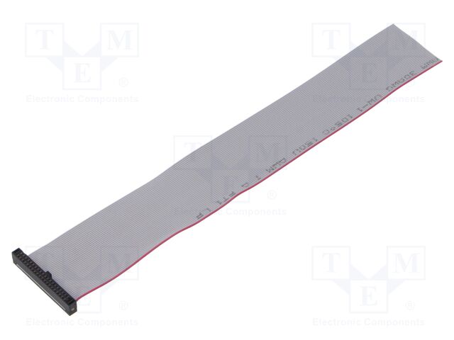Ribbon cable with IDC connectors; Tape ph: 0.64mm; 177.8mm