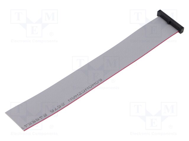 Ribbon cable with IDC connectors; Tape ph: 0.64mm; 152.4mm
