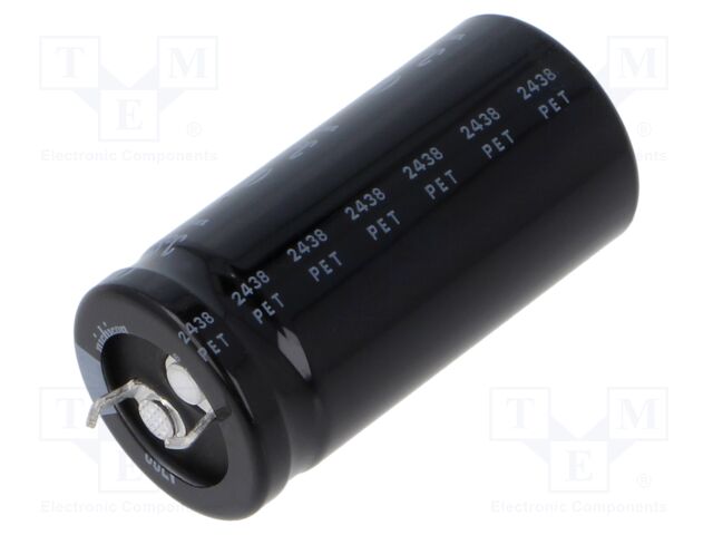 Capacitor: electrolytic; SNAP-IN; 4700uF; 50VDC; Ø22x45mm; ±20%