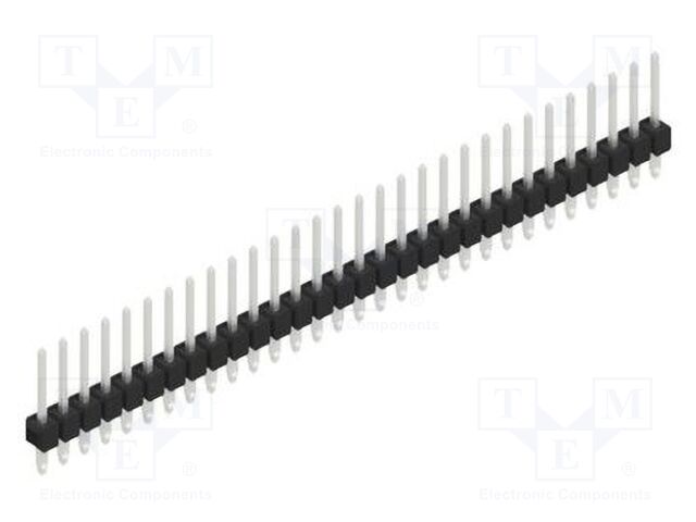 Connector: pin strips; pin header; male; PIN: 30; 2.54mm; THT; 1x30