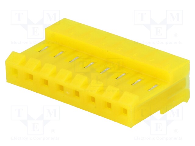 Plug; wire-board; female; MTA-156; 3.96mm; PIN: 8; IDC; for cable