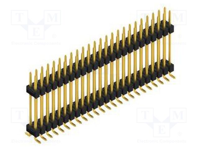 Connector: pin strips; pin header; male; PIN: 48; 2.54mm; SMT; 2x24