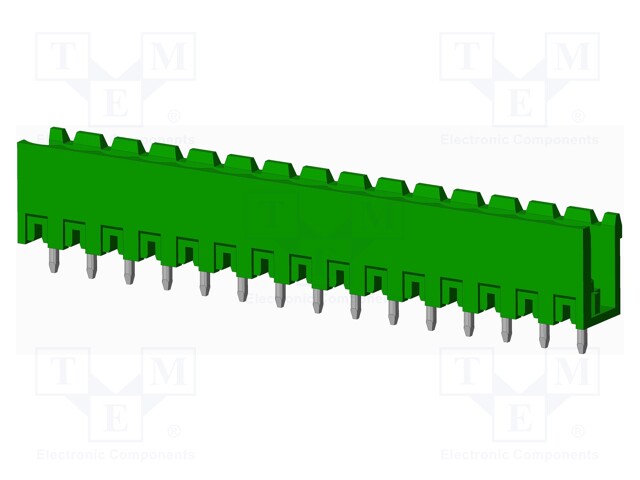 Connector: pluggable terminal block; socket; male; straight; THT