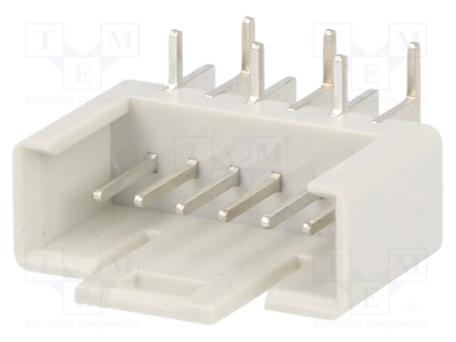 Socket; IDC; male; PIN: 6; angled 90°; THT; tinned; 2.54mm