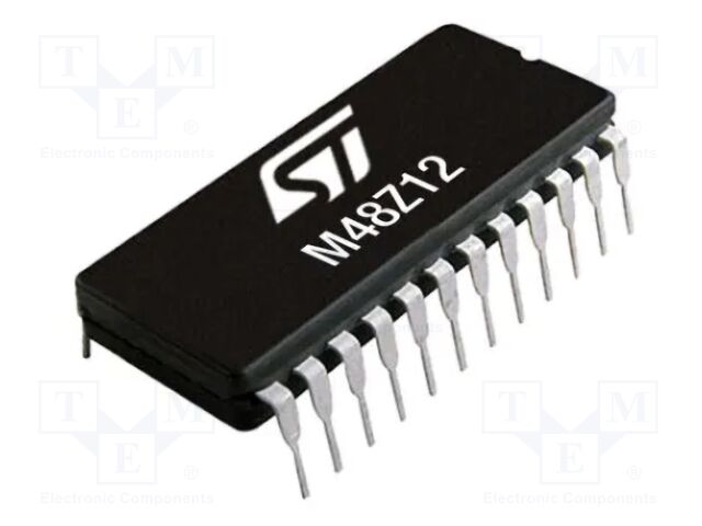 Nonvolatile SRAM (NVSRAM), 16Kbit, 2K x 8bit, 200ns Read/Write, Bytewide, 4.5V to 5.5V, DIP-24