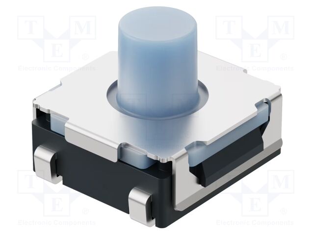 Microswitch TACT; SPST-NO; Pos: 2; 50mA/12VDC; SMT; 3.92N; 5.1mm