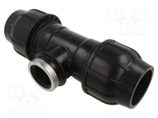 Splice terminal: clamping; for PE pipes; Plast; Medium: water