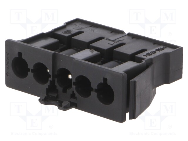 Connector: pluggable terminal block; spring clamp; male; GST18