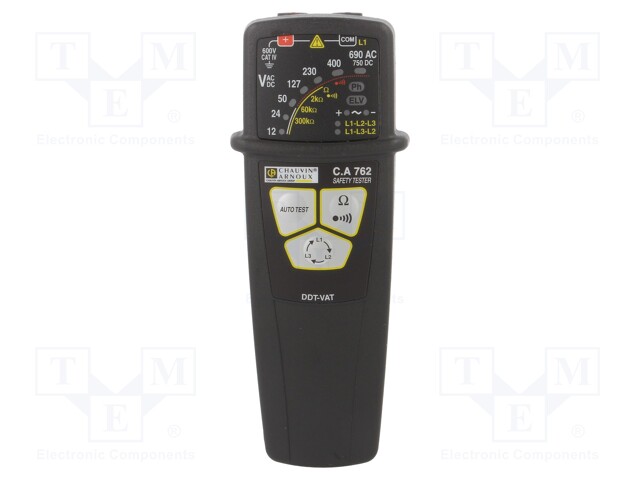 Tester: electrical; 13 LED; 50÷690VAC; IP65