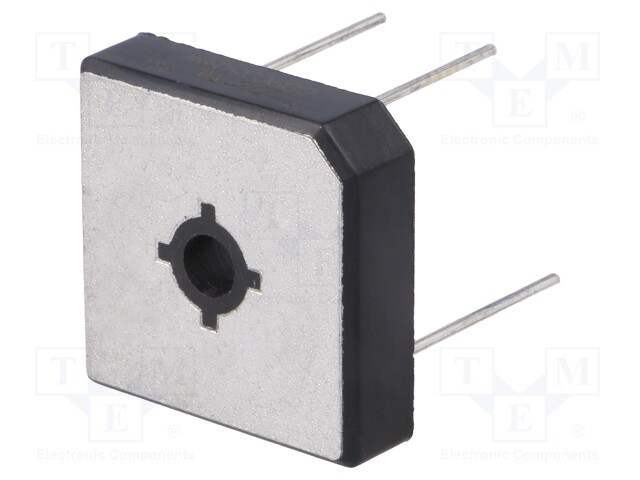 Single-phase bridge rectifier; Urmax:400V; If:35A; Ifsm:400A