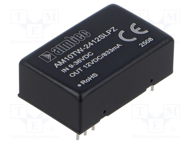 Converter: DC/DC; Protection: short circuit protection SCP