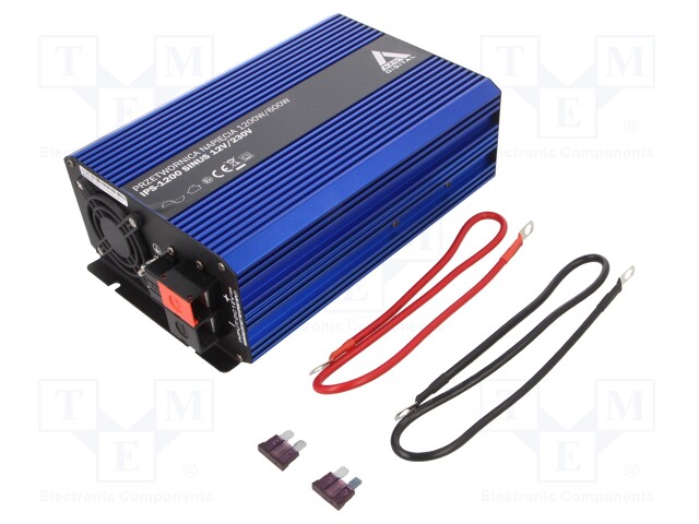Converter: automotive DC/AC; 600W; Uout: 230VAC; 11÷15VDC; 92%