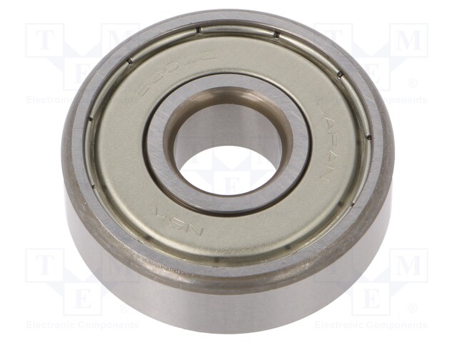 Bearing: ball; Øint: 12mm; Øout: 37mm; W: 12mm; bearing steel