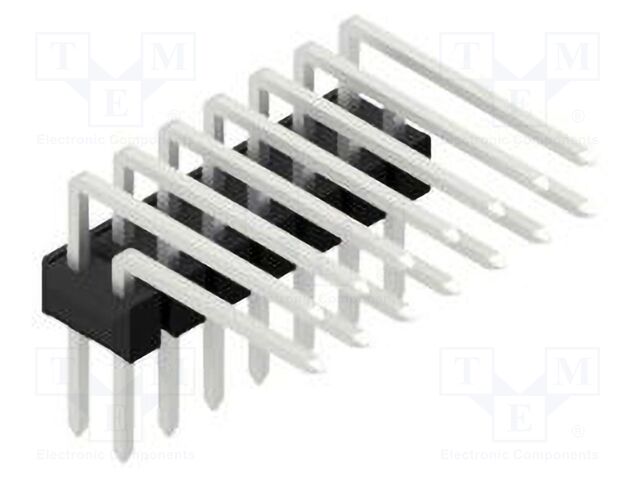 Connector: pin strips; pin header; male; PIN: 14; 2.54mm; THT; 2x7
