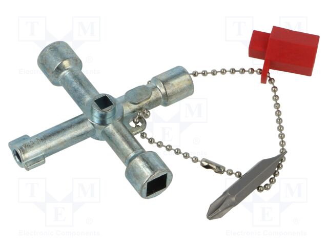 Wrench; for control cabinets,special