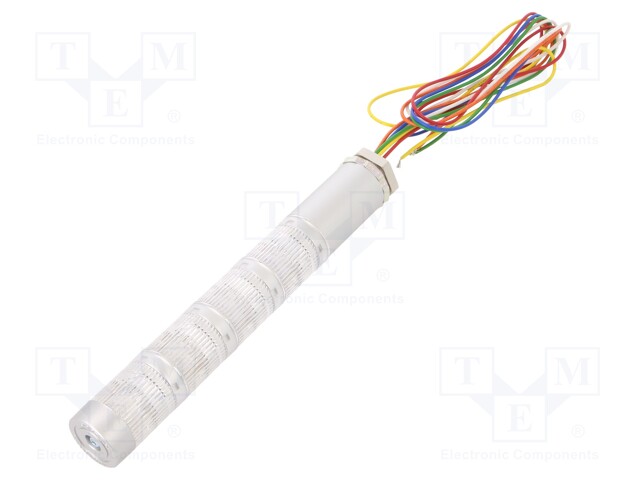 Signaller: signalling column; LED; red/amber/green/blue; 24VDC