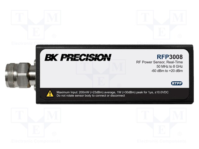 RF peak power sensors; 50MHz÷8GHz