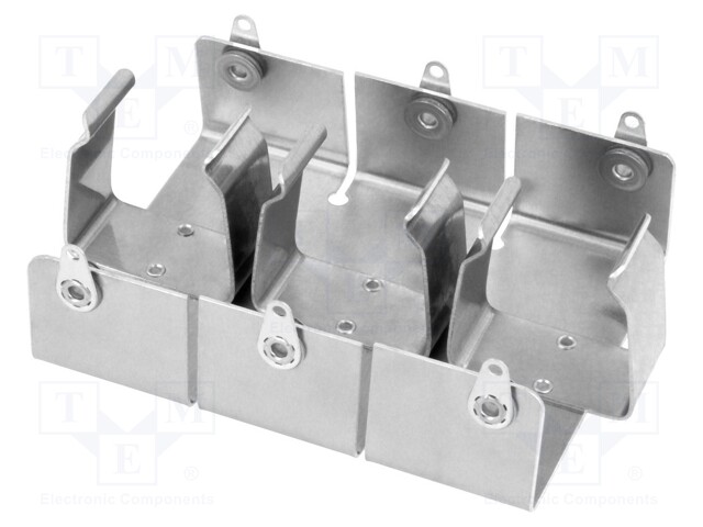 Holder; D,R20; Batt.no: 3; screw; aluminium