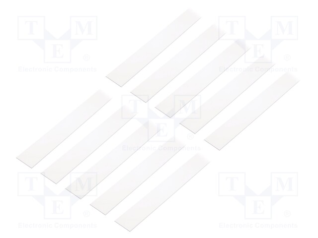Cover for LED profiles; transparent; 1m; Kind of shutter: E