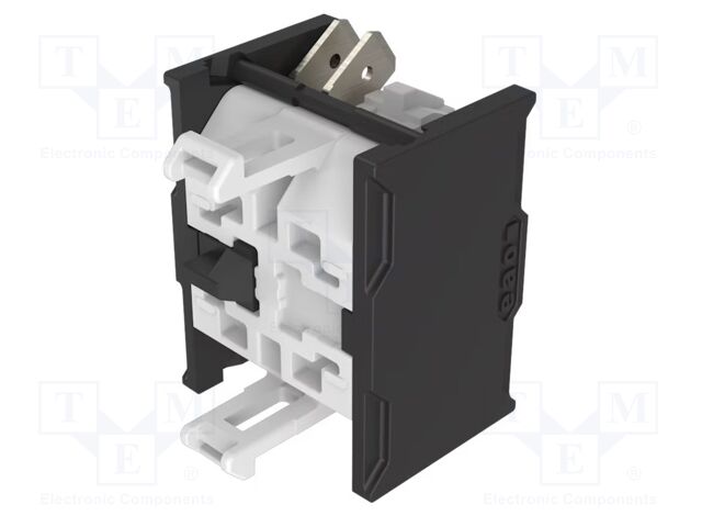 Contact block; 22mm; OptoHiT; front fixing; Contacts: NC; 500VAC