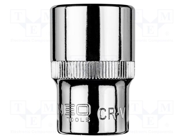 Socket; 6-angles,socket spanner; HEX 18mm; 1/2"