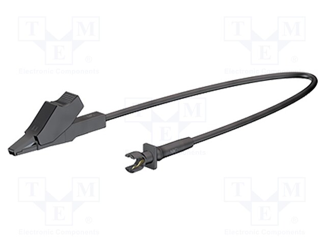 Connection cable; black; Conform to: CAT III 1000V,CAT III 300V
