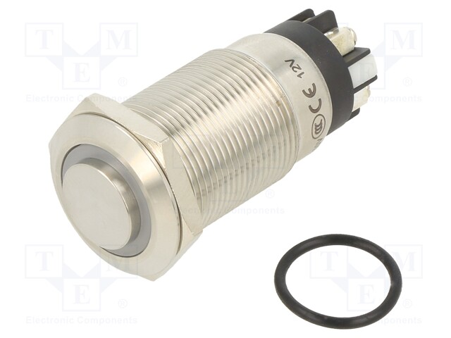 Switch: vandal resistant; Pos: 2; SPDT; 3A/220VAC; 5A/24VDC; IP65