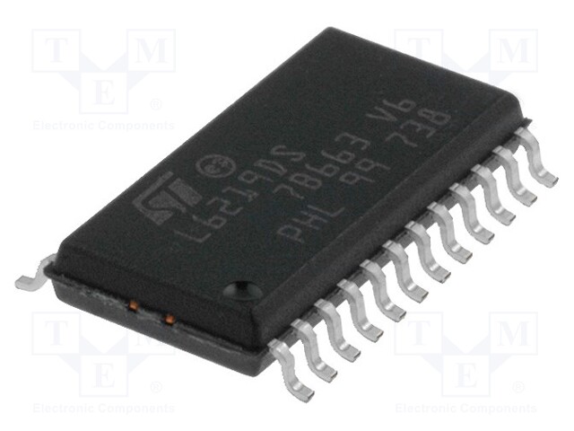 Driver; stepper motor controller; 750mA; Channels: 2; SO24-W