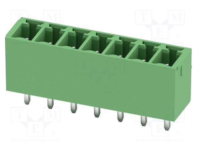 PCB headers, nominal cross section: 1.5 mm?, color: green, n
