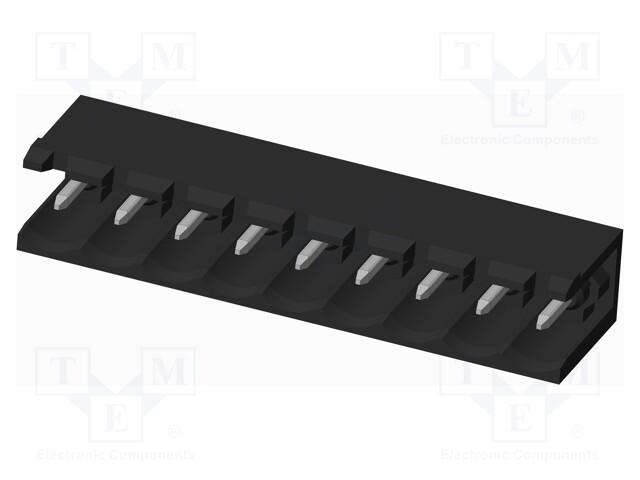 Connector: pluggable terminal block; socket; male; on PCBs