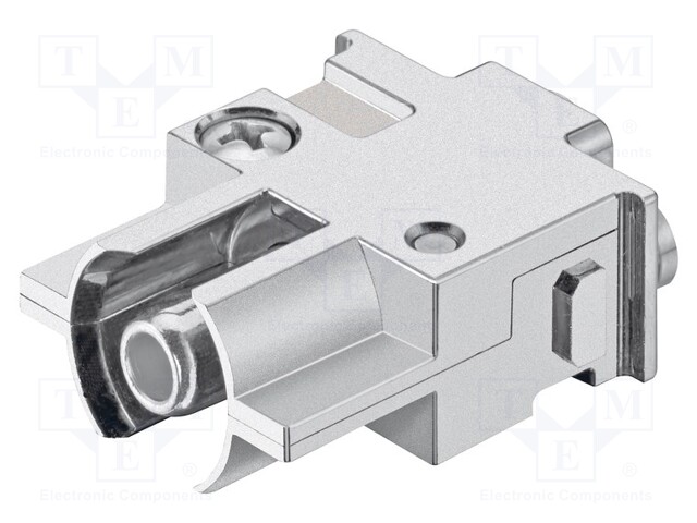 Heavy Duty Connector, Han-Modular Series, Module, 1 Contact, Plug, Screw Pin