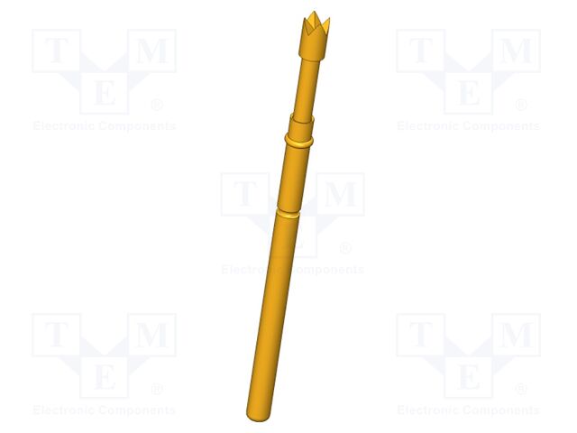 Test needle; Operational spring compression: 4mm; 5A; Ø: 1.8mm