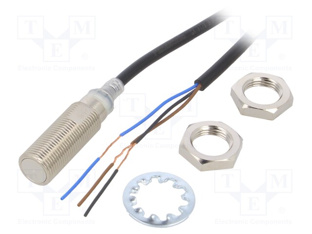Sensor: inductive; OUT: PNP / NC; 0÷1.6mm; 10÷30VDC; M12; IP67