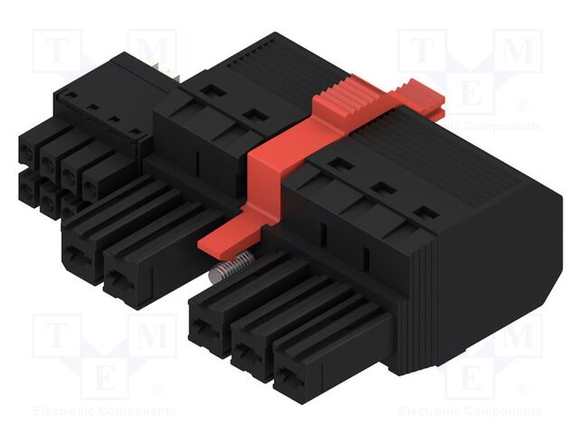 Pluggable terminal block
