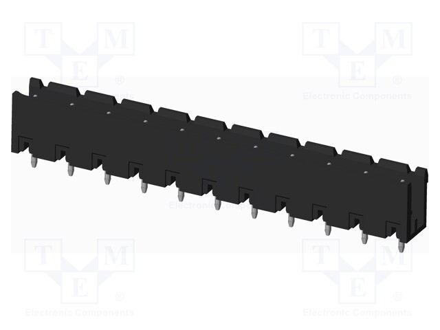 Connector: pluggable terminal block; socket; male; straight; THT