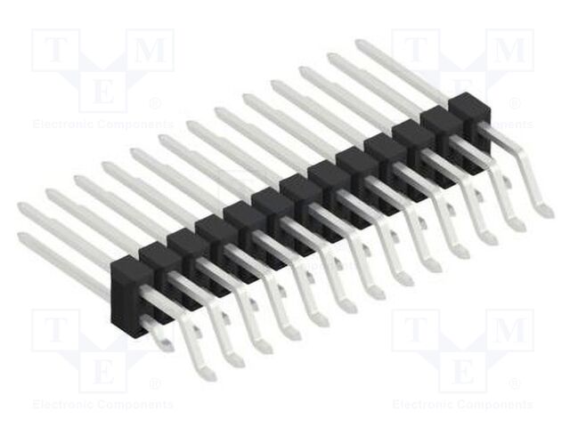 Connector: pin strips; pin header; male; PIN: 26; 2.54mm; SMT; 2x13
