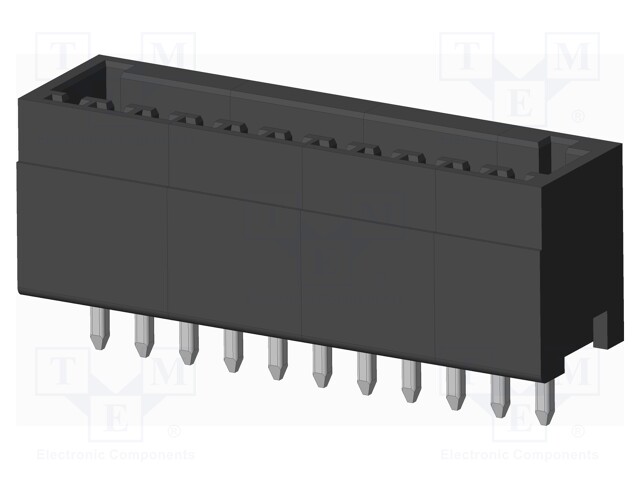 Connector: pluggable terminal block; socket; male; on PCBs