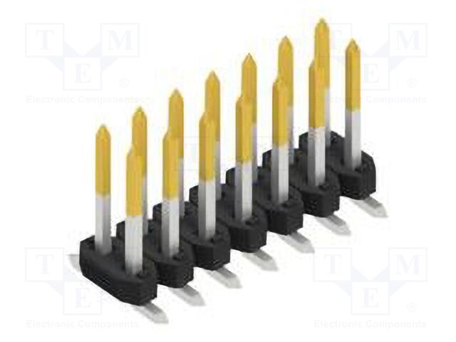 Connector: pin strips; pin header; male; PIN: 14; 2mm; SMT; 2x7; 100V