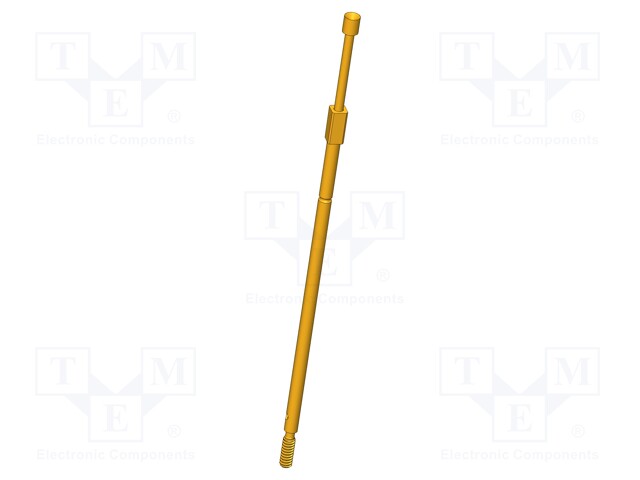 Needle-like test probe; Operational spring compression: 4mm