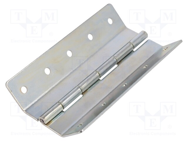 Hinge; Width: 103.6mm; zinc-plated steel; natural; H: 145mm