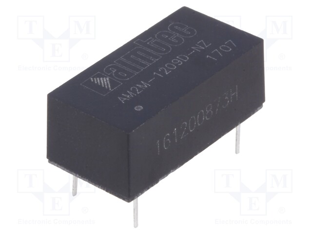 Converter: DC/DC; 2W; Uin: 10.8÷13.2V; Uout: 9VDC; Uout2: -9VDC; 2.8g