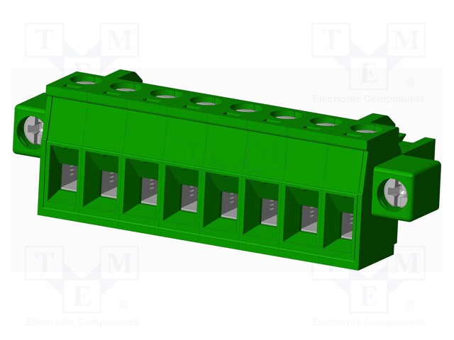 Connector: pluggable terminal block; plug; female; straight; 12A