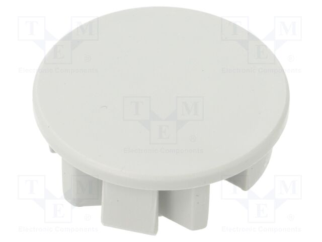Cap for LED profiles; grey; JAZ