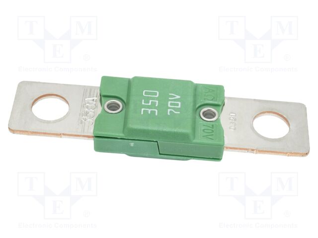 Fuse: fuse; 350A; 70VDC; automotive; 68mm; M8 screw; 68x16mm